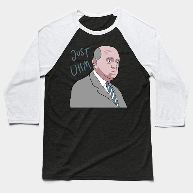 Adorno - Just Uhm Baseball T-Shirt by isstgeschichte